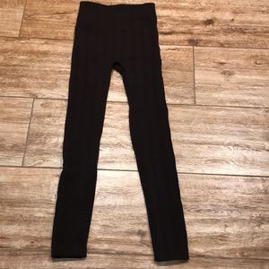 Fleece lined leggings